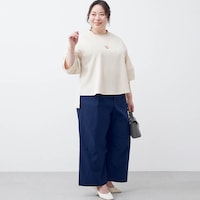 モデル身長158cm／3L・股下62cm