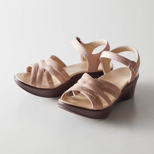 アーチフィッター130 レイヤードサンダル ＜パールピンク／S／22～22.5cmのみ＞