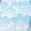 ブルー（ユニコーン柄）柄アップ
