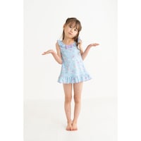 ブルー（シェル＆イルカ）モデル身長：約108cm　着用サイズ：110