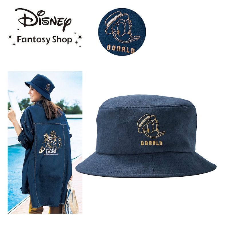 刺繍バケットハット「ドナルドダック」(ディズニー/Disney)｜通販のベルメゾンネット