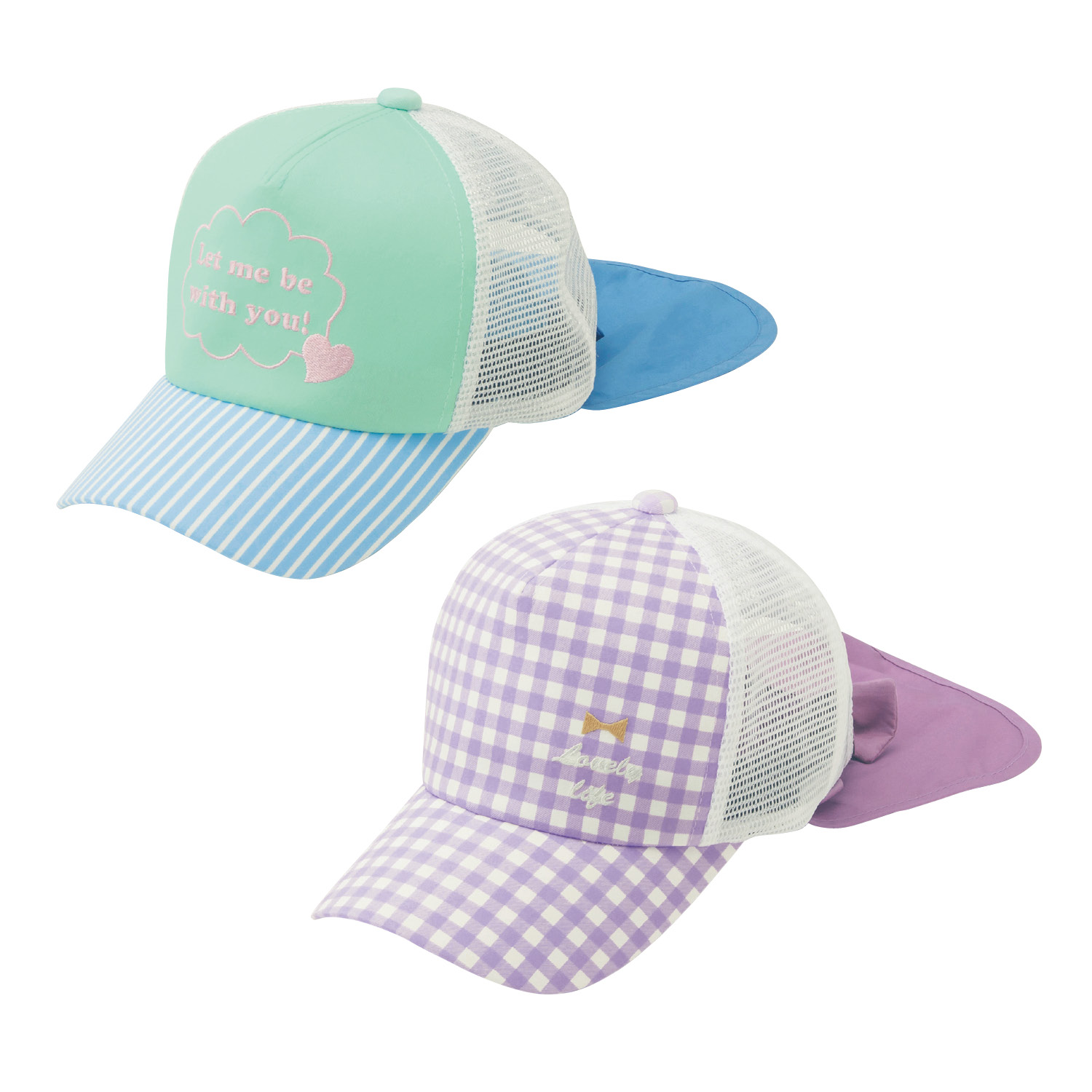 【ベルメゾン】2WAYキャップ【子供】 【ベルメゾン】2WAYキャップ【子供】