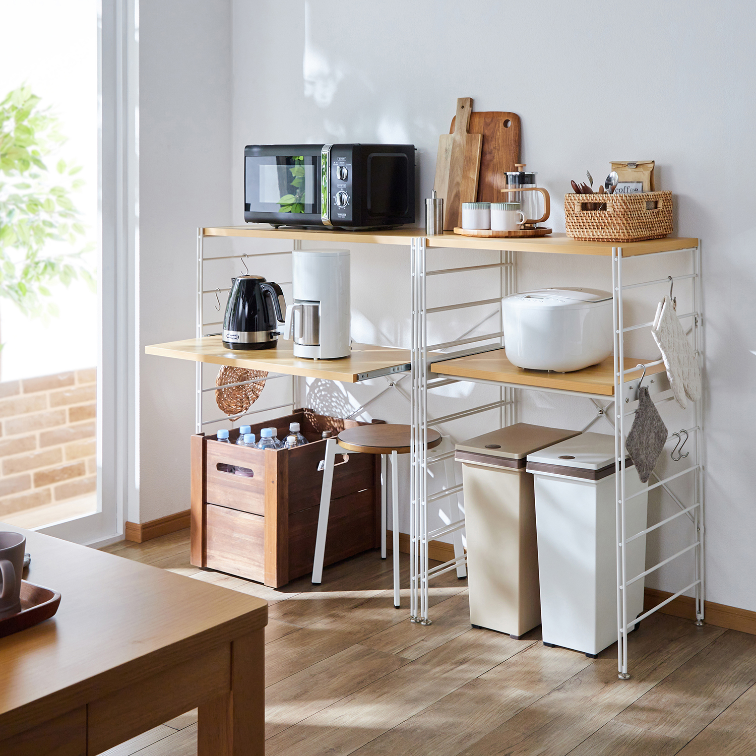 【ベルメゾン】ダスト上を活用できるローレンジ台