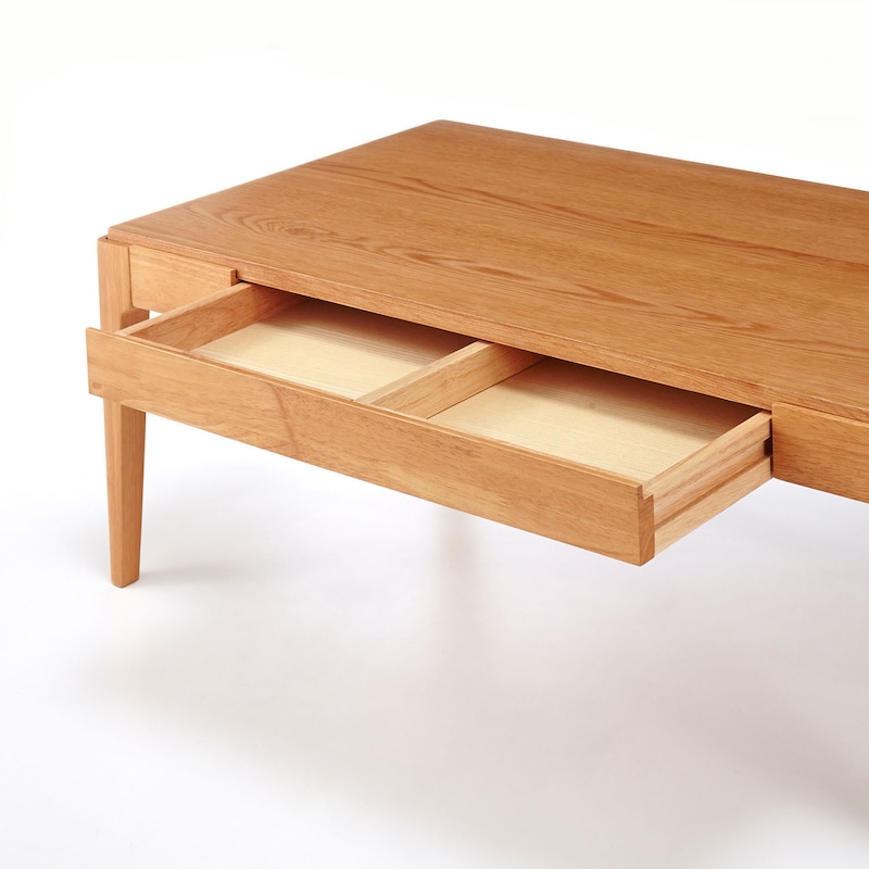 引出しオープン時／幅100×奥行55cm　※仕様のみの参照です。