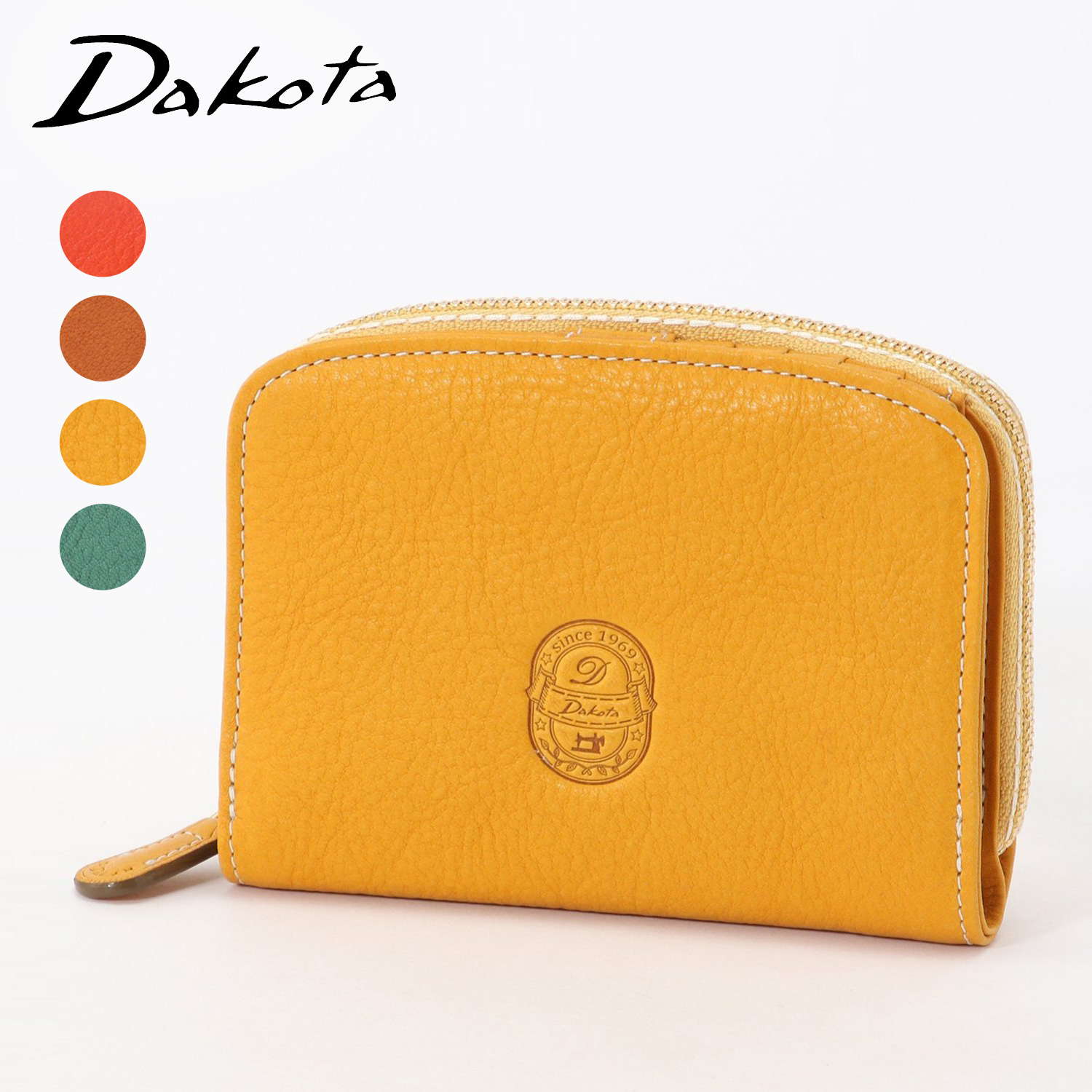 【ダコタ/Dakota】本革二つ折り財布