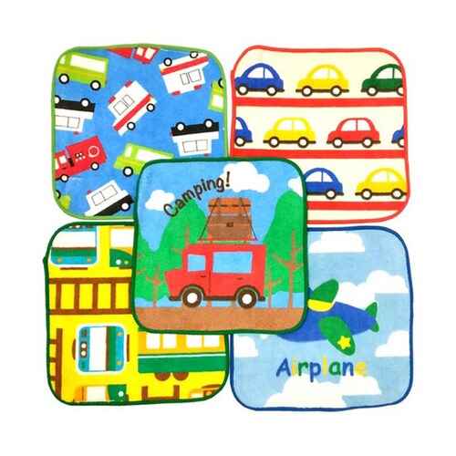 プチプラ！ミニタオル5柄セット