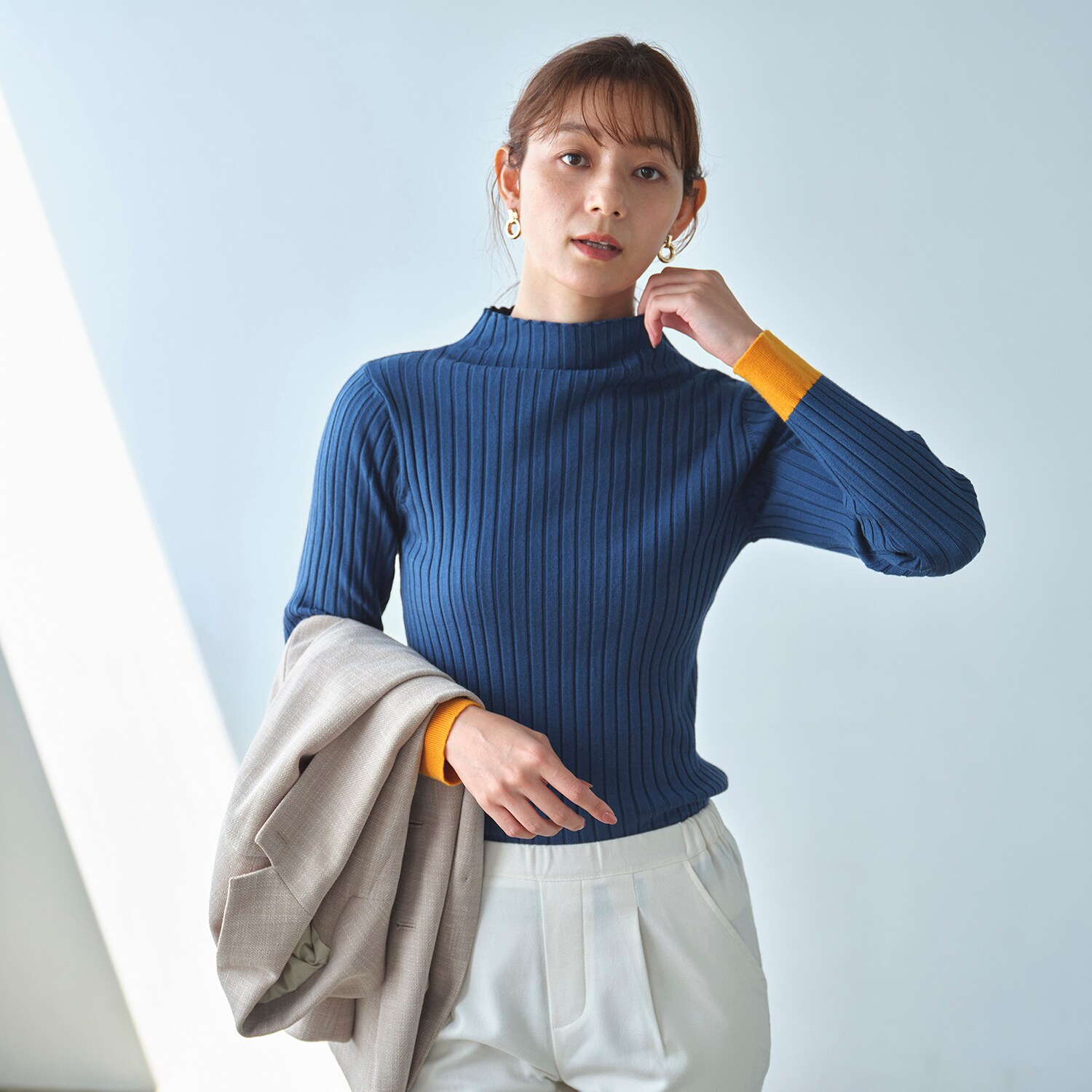 ハイネック ニットの通販|通販のベルメゾンネット