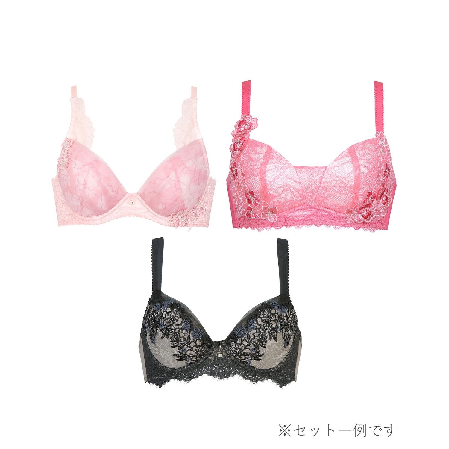 福袋 Wing レシアージュブラジャー３枚セット（その他ブラジャー