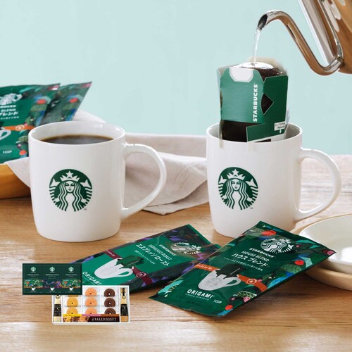スターバックスコーヒー１２袋＆スイーツＢＯＸセット