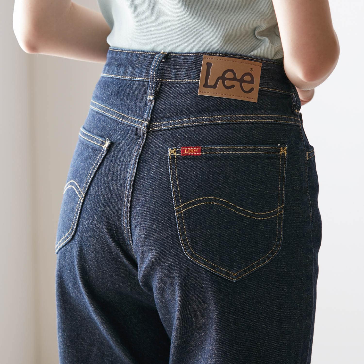 80〜90s vintage Lee デニムパンツ　ハイウエスト　ジーパン