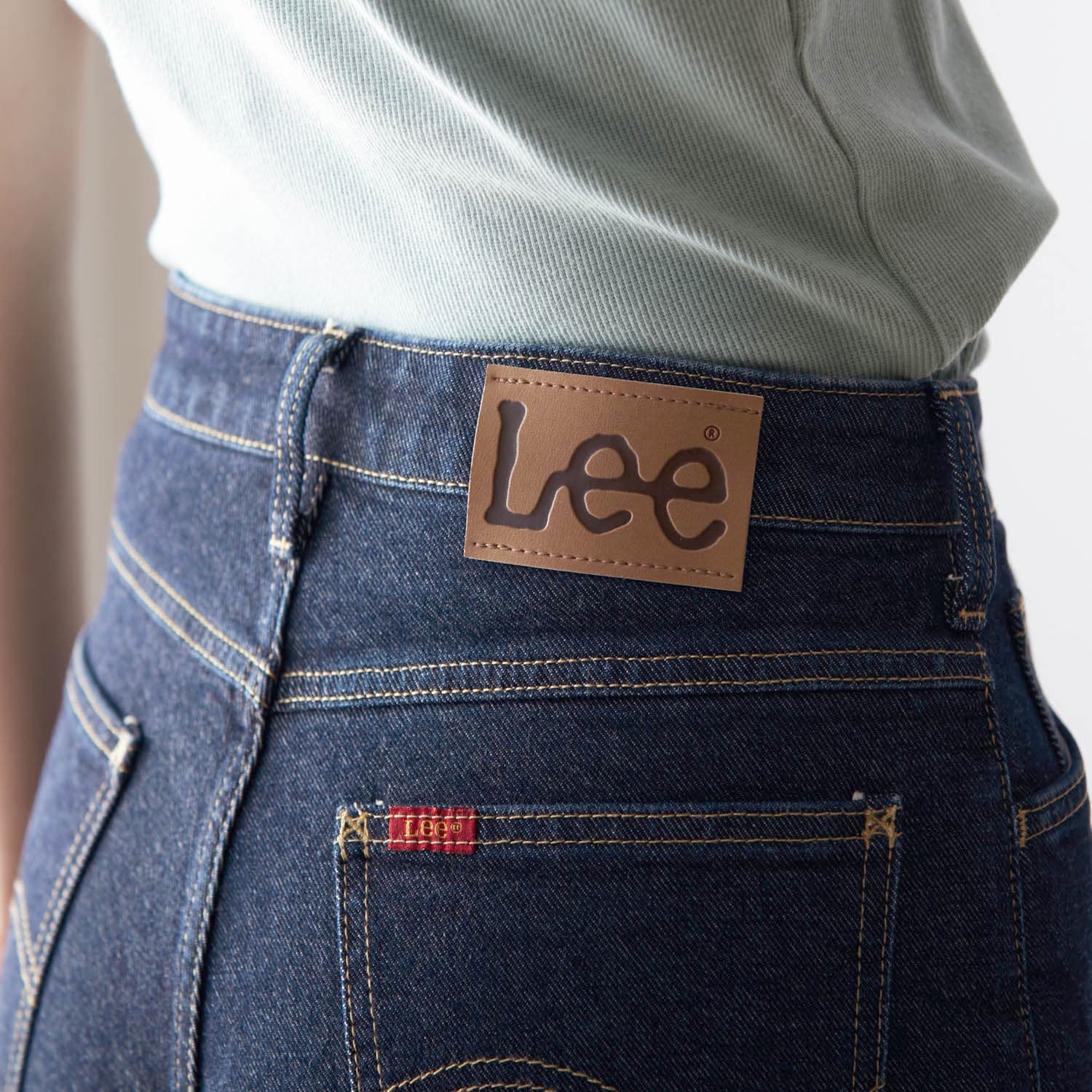 Lee】 ストレートデニムパンツ(リー/LEE)｜通販のベルメゾンネット