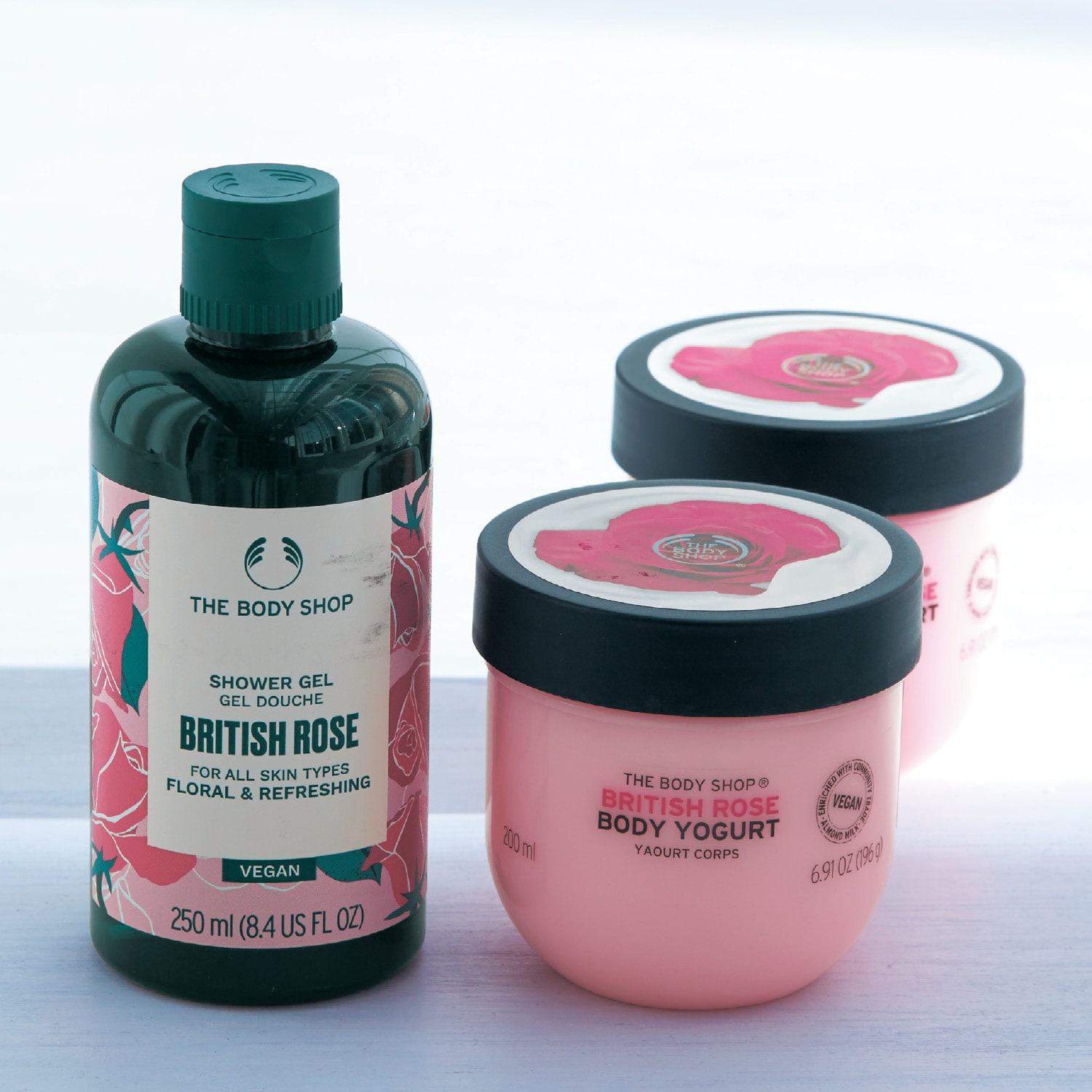 THE BODY SHOP ボディクリームセット ブリティッシュローズ - ボディ