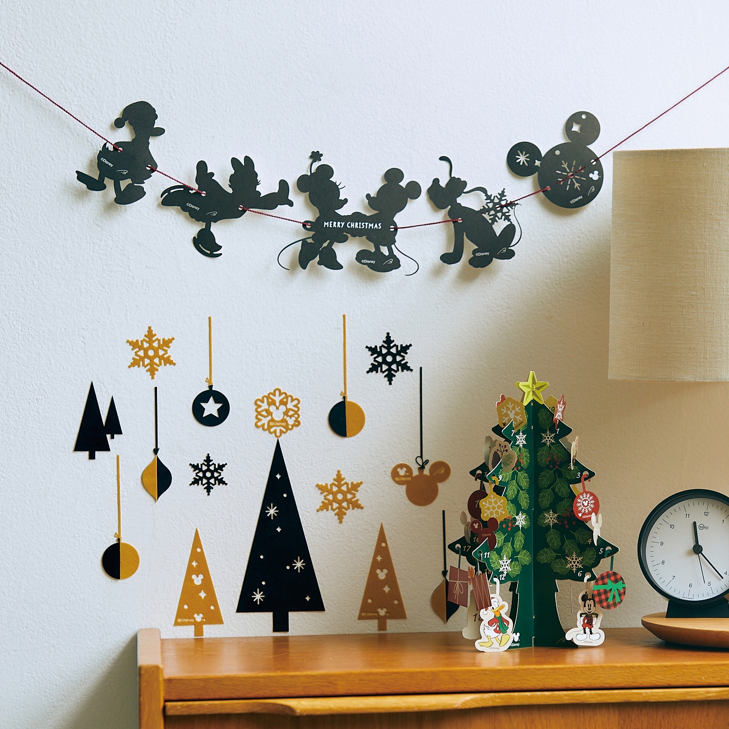 クリスマス デコレーションセット「ミッキーマウス」