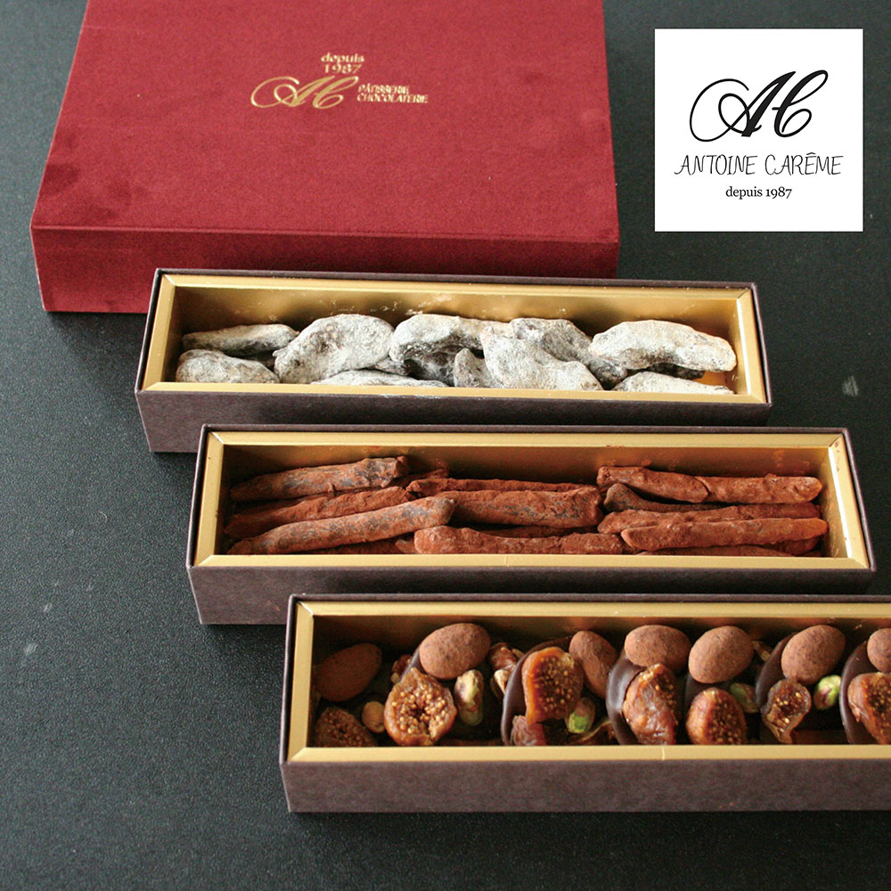 【ベルメゾン】アントワーヌ・カレームのショコラセット3本