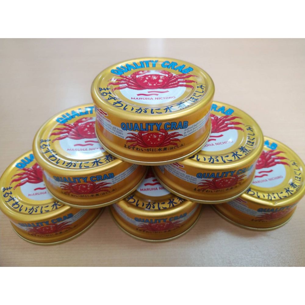 【ベルメゾン】【フードロス対策】【22%OFF】 〈マルハニチロ〉まるずわいほぐし身缶詰 6缶 (訳あり)