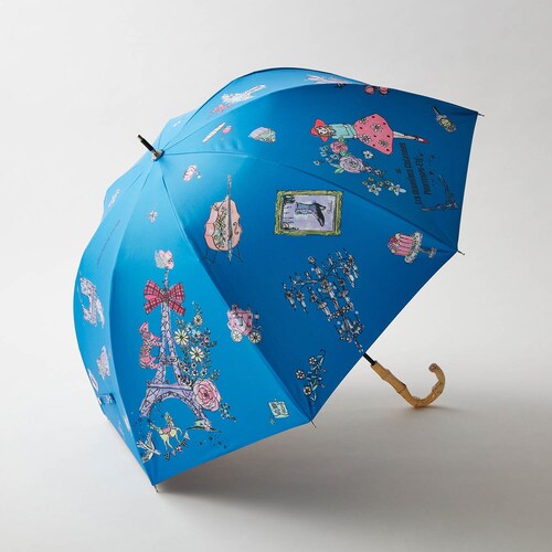 華やか柄の晴雨兼用長傘 【UV対策】