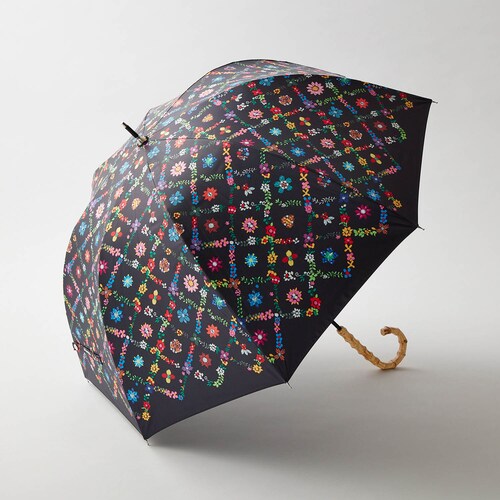 華やか柄の晴雨兼用長傘 【UV対策】