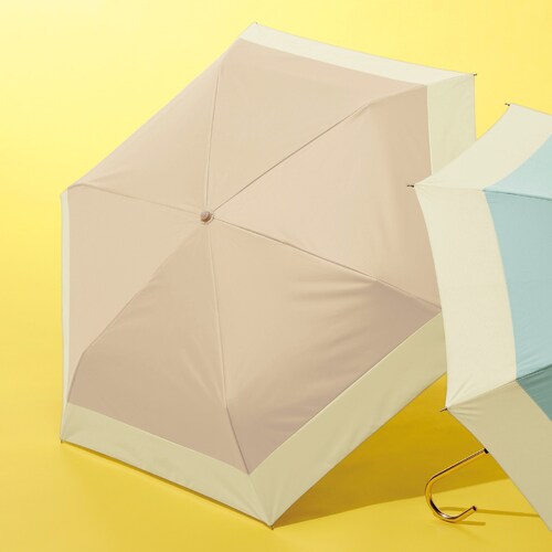 1級遮光素材使い晴雨兼用折りたたみ日傘 【UV対策】（ビコーズ/because）
