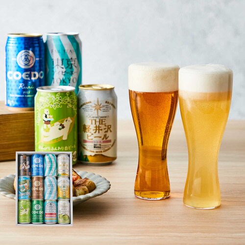 【送料無料】 国産クラフトビール缶12本アソートギフト
