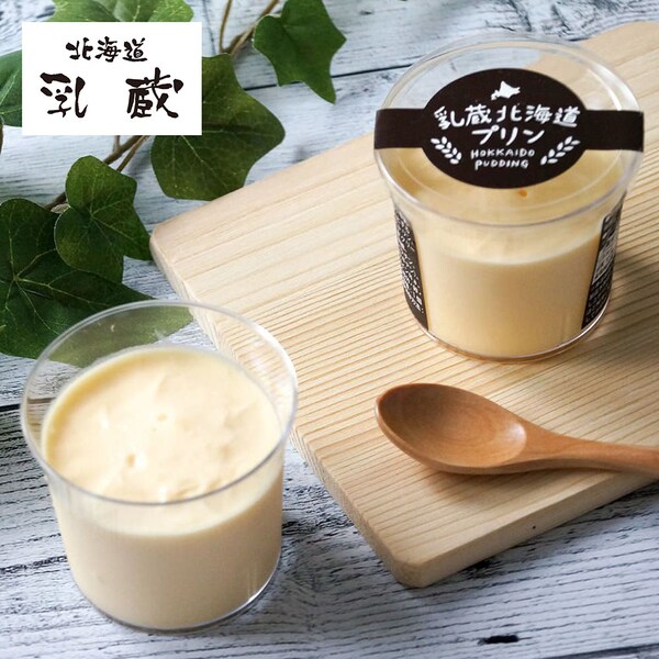 【乳蔵】北海道プリン5個