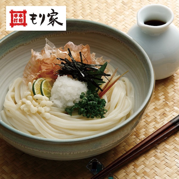 【ベルメゾン】本格手打 もり家のぶっかけうどんセット