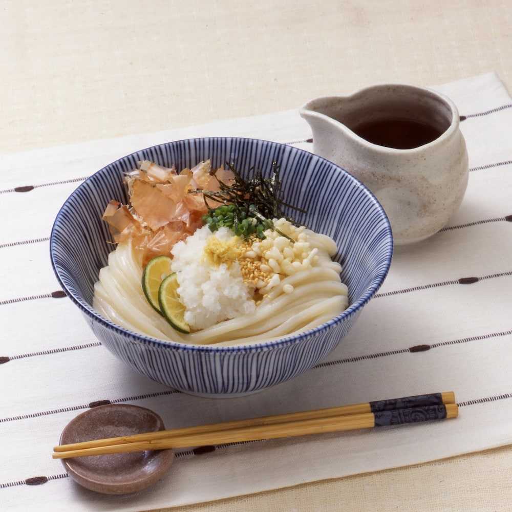 ※調理例
※付属の麺と具材（天かす・かつおぶし）以外はセットに含まれません
