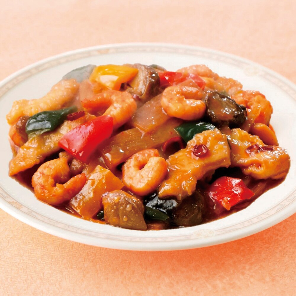 【赤坂四川飯店】えびといかのピリ辛炒め 7袋