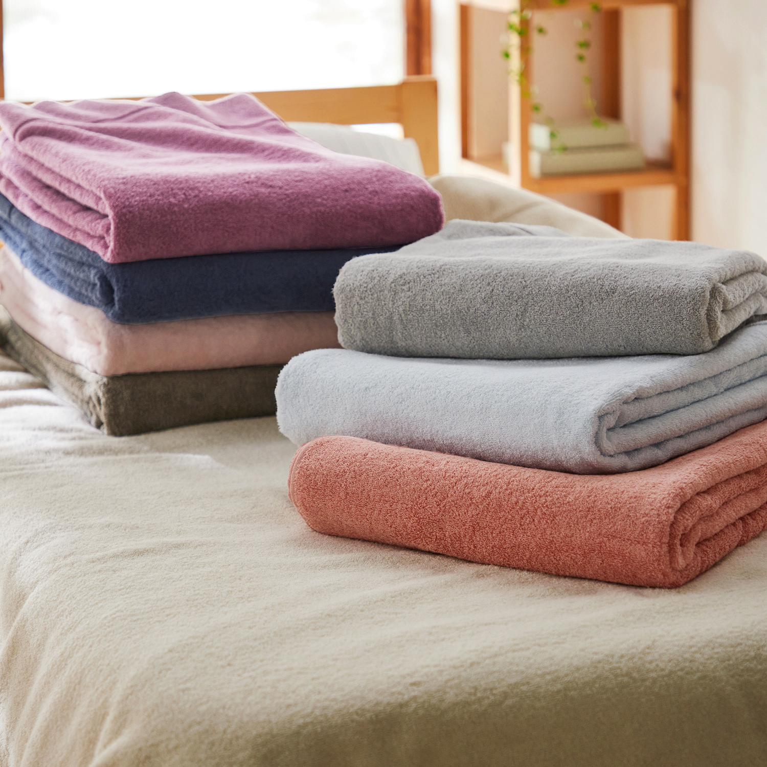 【西川】8色から選べる今治タオルケット