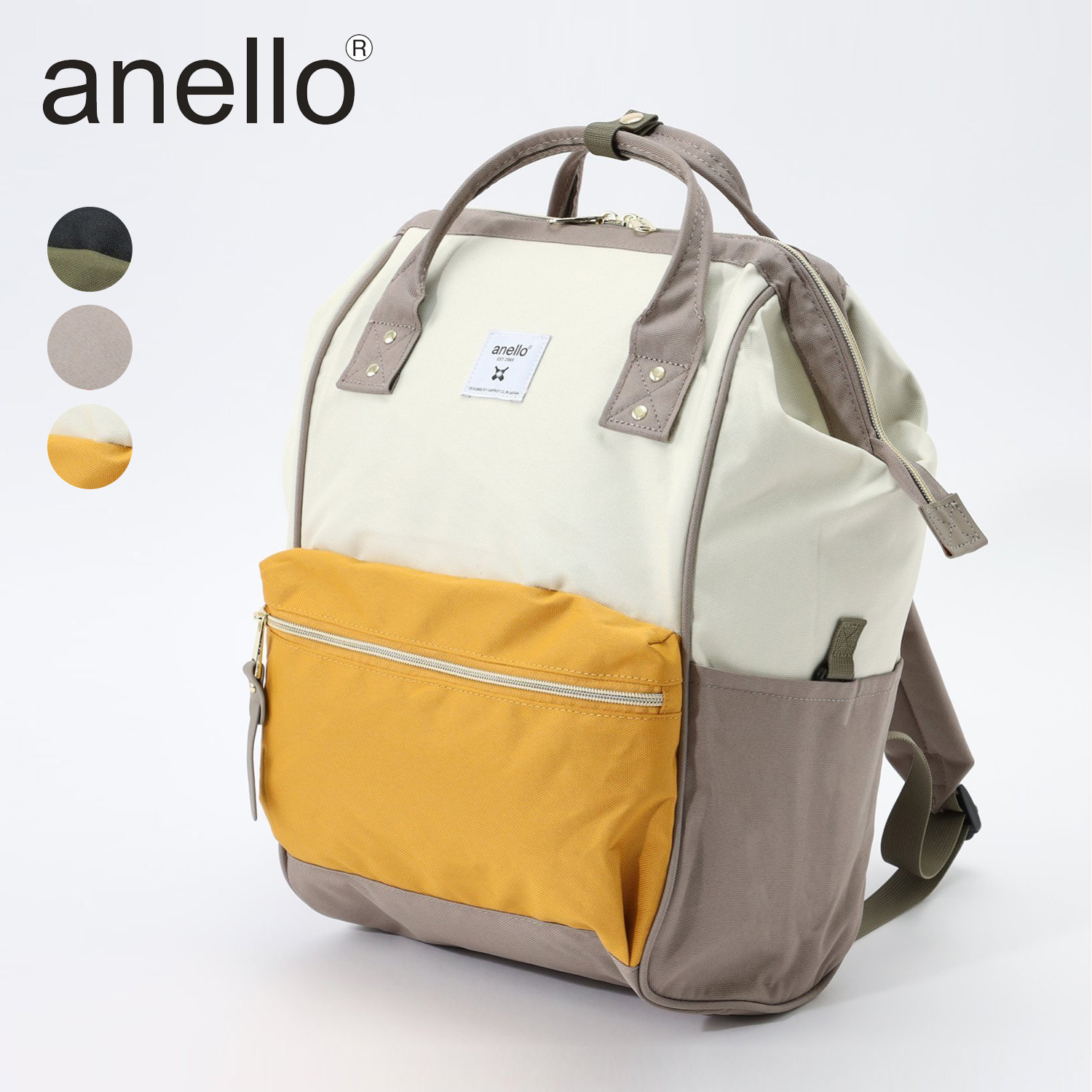 【アネロ/anello】口金リュックサック