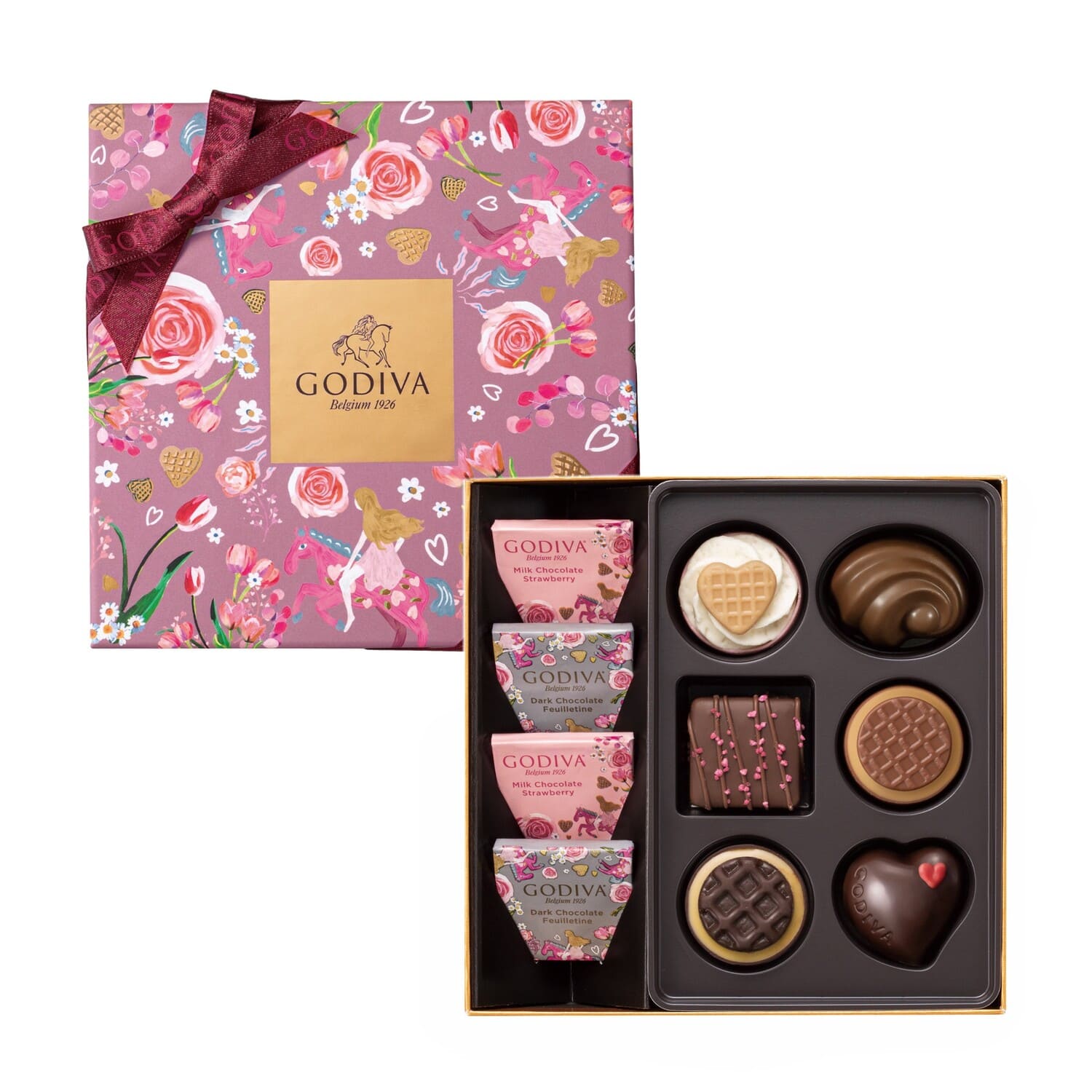 メリーゴーランド ワッフル アソートメント（チョコレート）｜(GODIVA)｜通販のベルメゾンネット