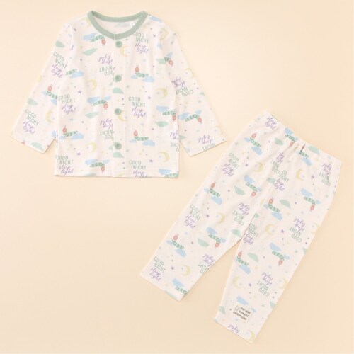 はらぺこあおむし長袖パジャマ【ベビー服】