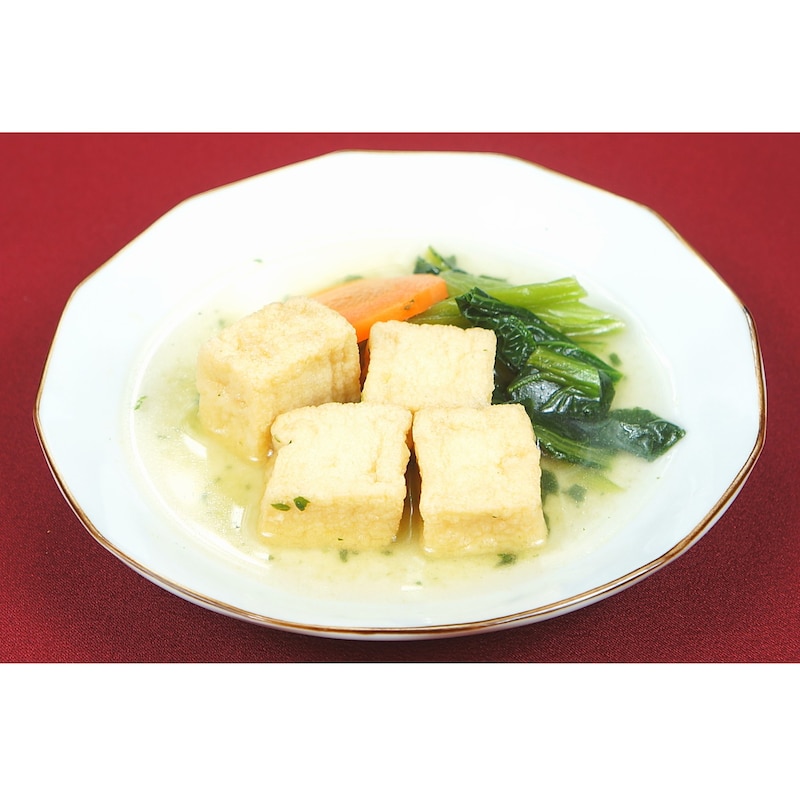 小松菜と厚揚げの煮物