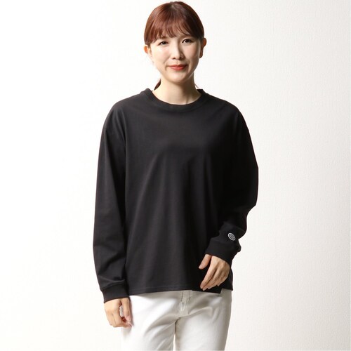 コットン長袖Tシャツ