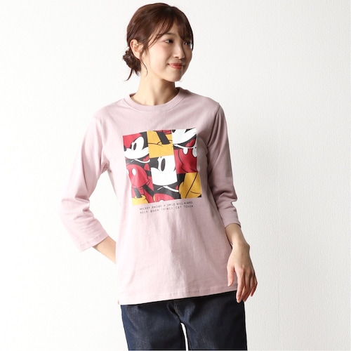 天竺7分袖Tシャツ【選べるキャラクター】