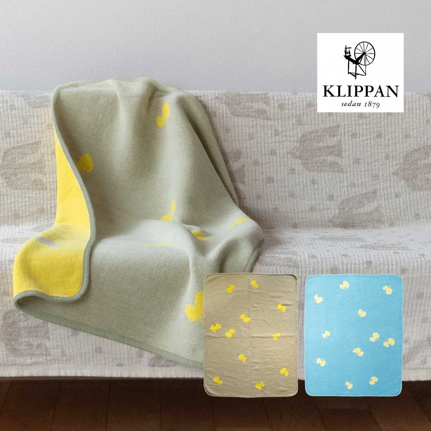 クリッパン ブランケット KLIPPAN blanket ミナペルホネン コラボ