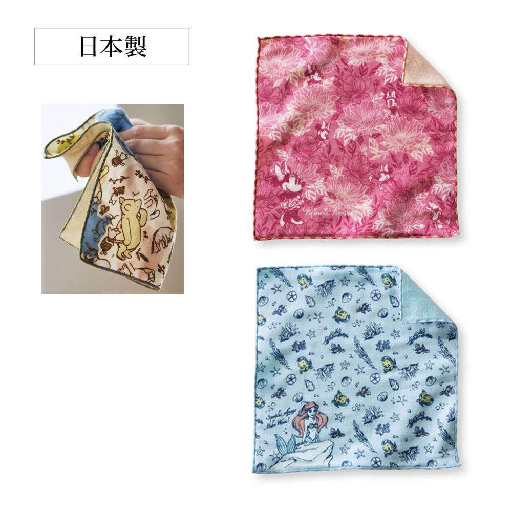 【ディズニー/Disney】今治うまれのガーゼパイルハンカチ(選べるキャラクター) 【ディズニー/Disney】今治うまれのガーゼパイルハンカチ(選べるキャラクター)