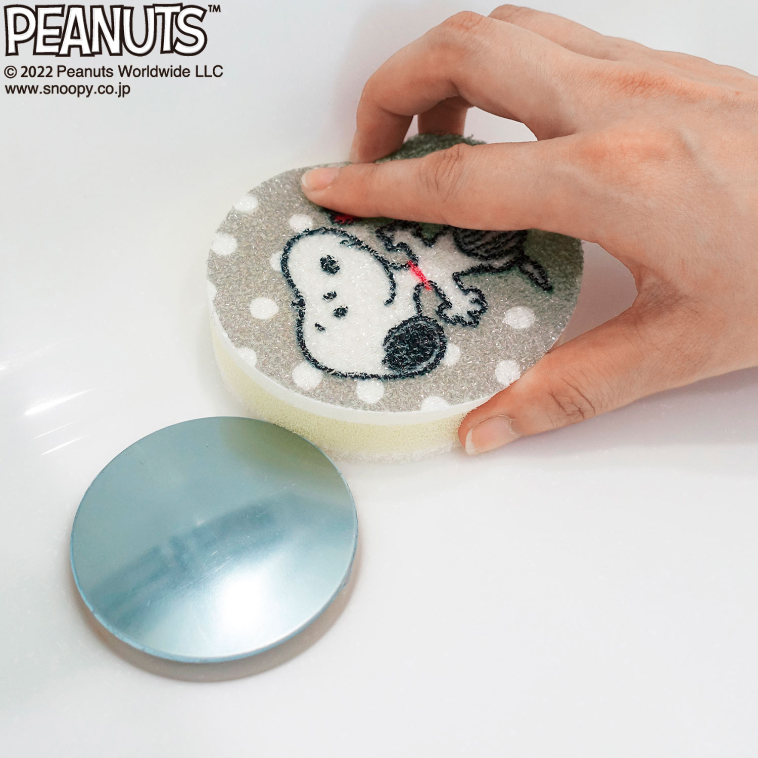 【ピーナッツ/PEANUTS】洗面台クリーナー「スヌーピー」 【ピーナッツ/PEANUTS】洗面台クリーナー「スヌーピー」