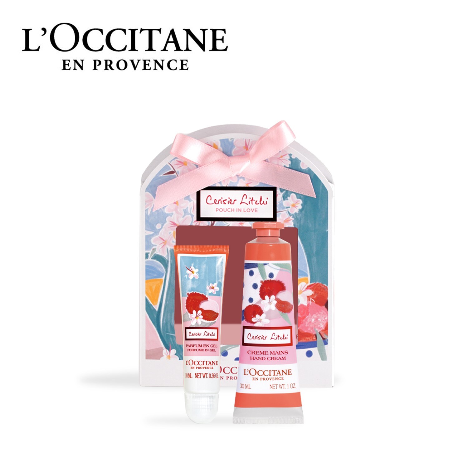 L'OCCITANE チェリーライチ ポーチインラブ - オイル