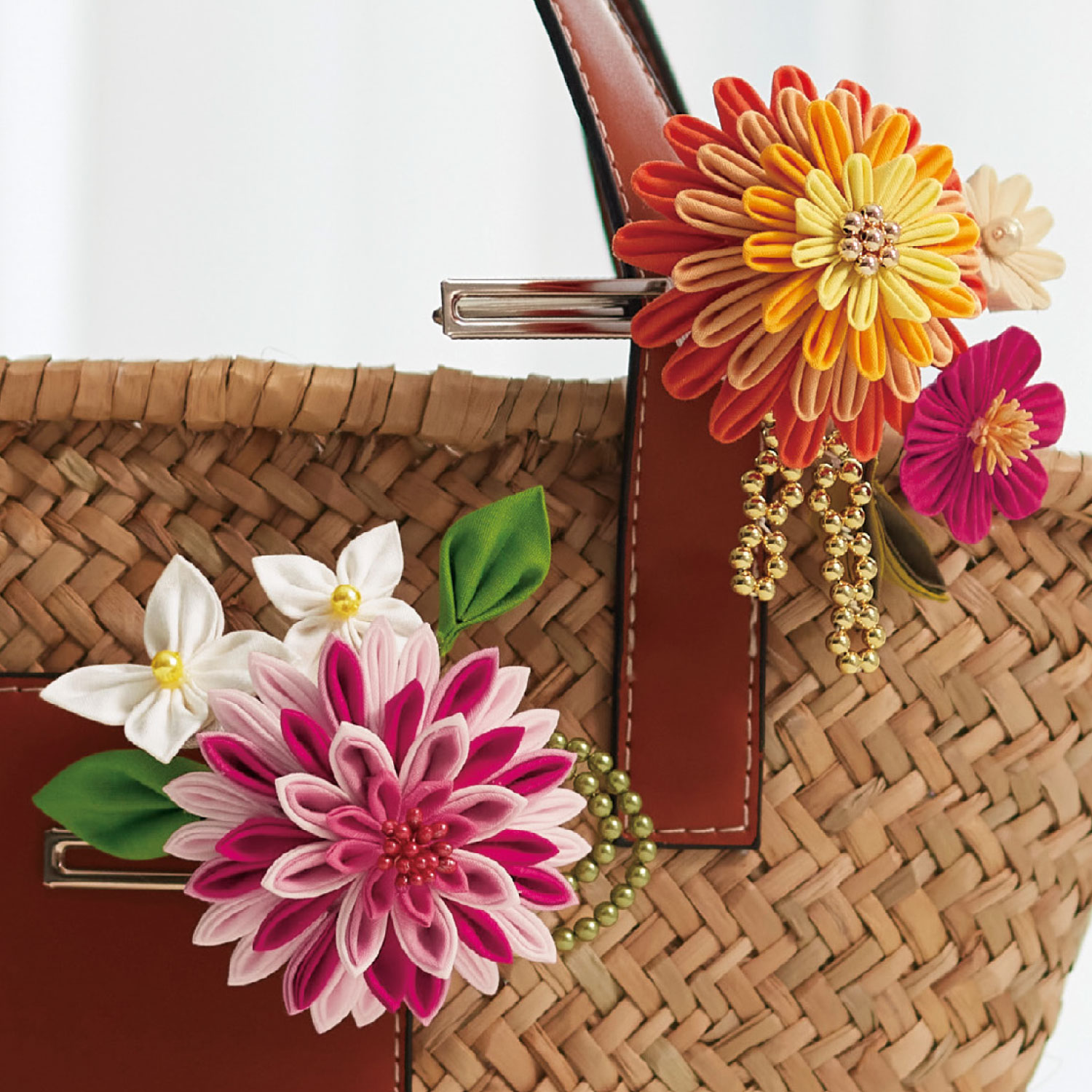 【くららぼ】村田翠奈・カット済み!晴れの日つまみ細工手作りキット