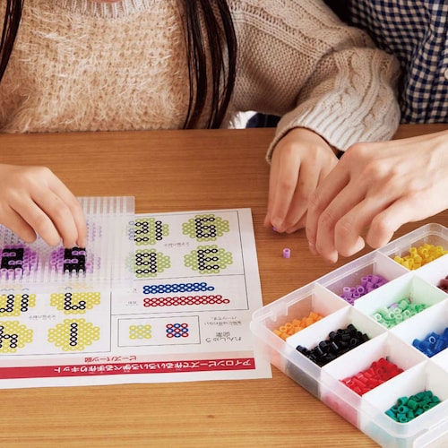 アイロンビーズで作るいろいろ学べる手作りキット