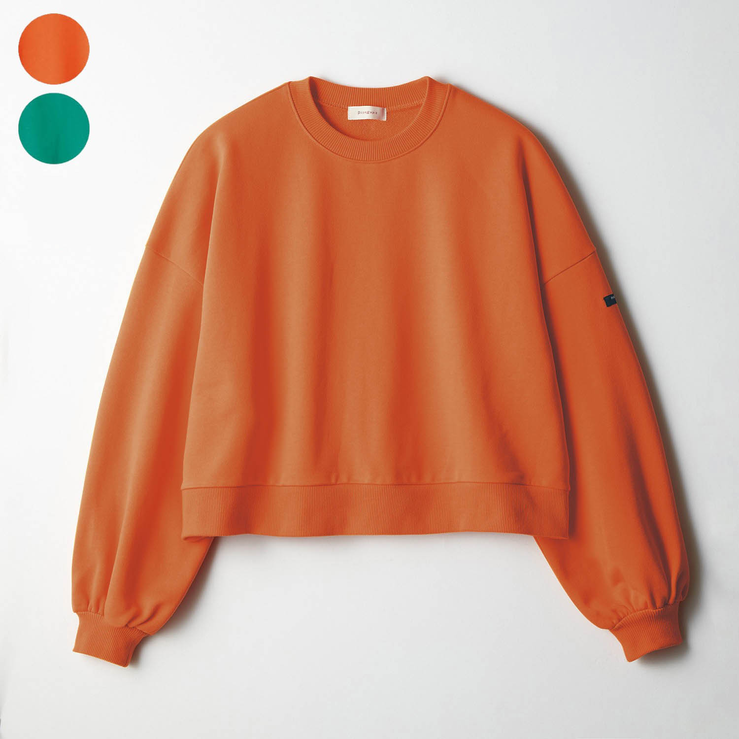 【パペル ラピス/Papel lapiz】ヘビーウェイトカラースウェットプルオーバー 【子供服 長袖】