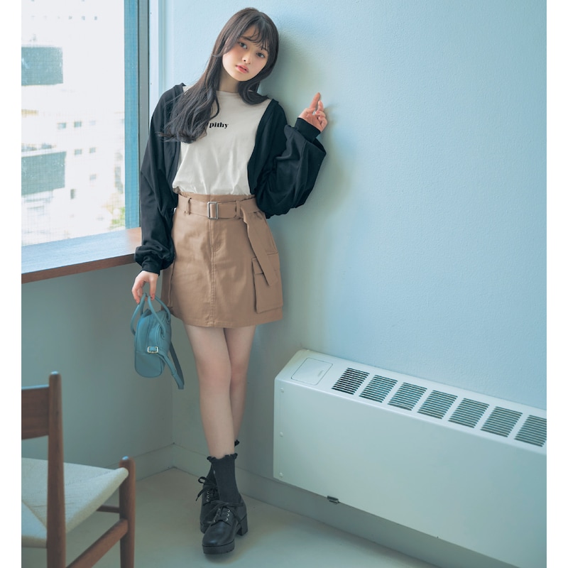 モデル身長160cm/サイズJ-M