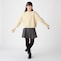 アイボリー／モデル身長151.5cm・JｰS（150～160）サイズ着用