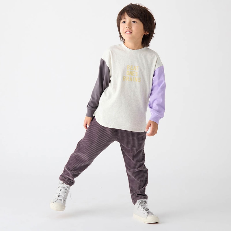 パープル／モデル身長109cm・110サイズ着用