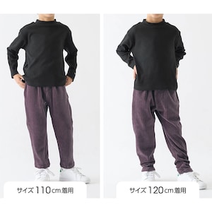 サイズ別着用比較／モデル身長111cm