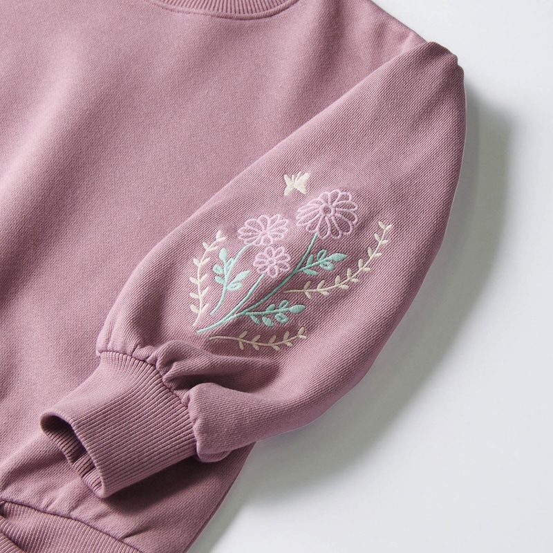袖の刺繍
