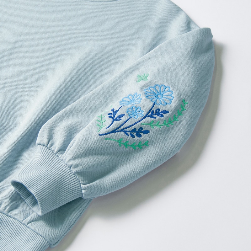 袖の刺繍