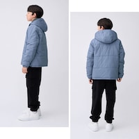 ビンテージブルー／モデル身長156cm・160サイズ