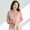 【ベルメゾン】超長綿5分袖プルオーバー