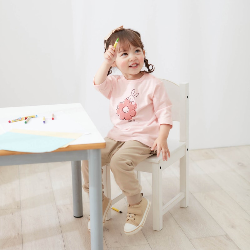 モデル身長83cm・80サイズ着用・体重10kg